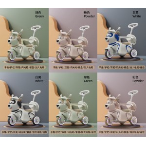 Electric motorcycle tricycle for kids, boys and girls, babies, kids can ride, battery car, rechargeable remote control toy car