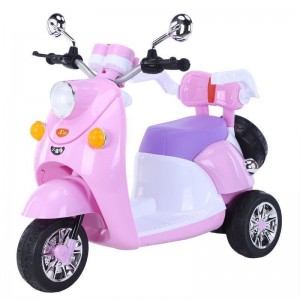 电动玩具车儿童电动车三轮木兰摩托车充遥控大电瓶音乐早教可坐