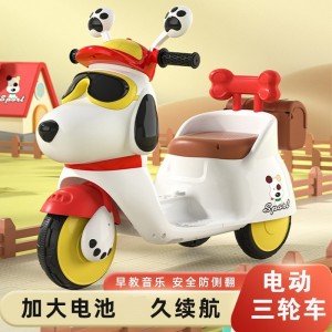 儿童电动三轮车 儿童旅行玩具收纳3-6岁玩具车三色可选三轮车