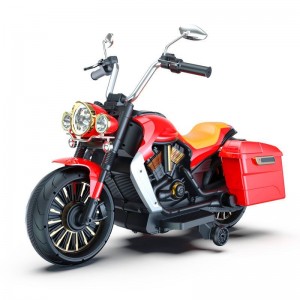 复古三轮电动摩托车 儿童电动玩具车 儿童电动摩托车