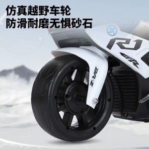 儿童电动摩托车三轮车1到4岁男女孩灯光音乐电瓶车充电儿童电动车