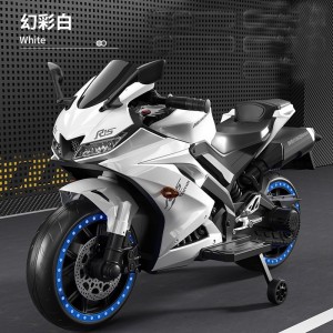 儿童电动车摩托车大号2-8岁男女宝宝可坐人可充电电瓶车玩具童车