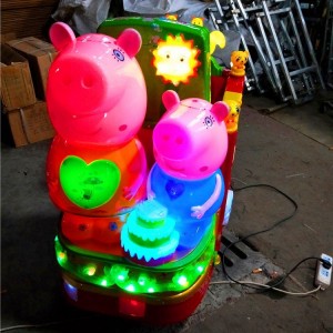 新款投币车儿童家用电动超市商用摇摆机男孩小猪摇摇马摇摇车