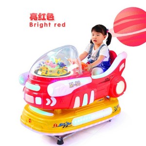 儿童电动投币新款时光战机摇摇车商用MP3音乐摇摆机厂家直供