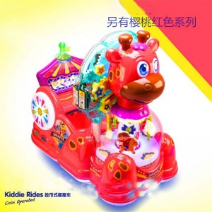 新款儿童摇摇车电动投币奇妙鹿乐园长颈鹿摇摆机