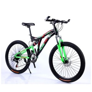 减震新款山地车26寸21速双减震自行车Bicycle支持OEM