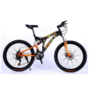 减震新款山地车26寸21速双减震自行车Bicycle支持OEM