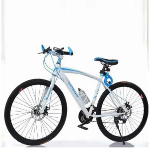 新款公路自行车 21速双碟刹赛车自行车 700C学生男女式公路车