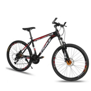 山地车26自行车碟刹赛车越野车学生车成人变速车减震碟刹车
