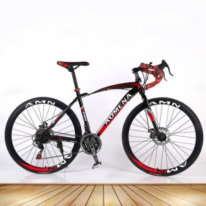 山地自行车/自行车700C40刀圈公路车跑车礼品自行车