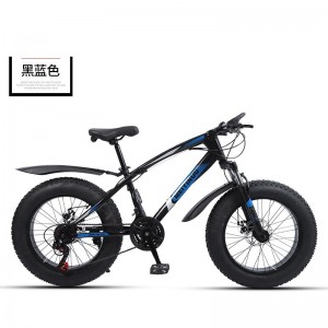 厂家供应20寸双碟刹4.0宽轮胎雪地沙滩车户外男女骑行越野自行车