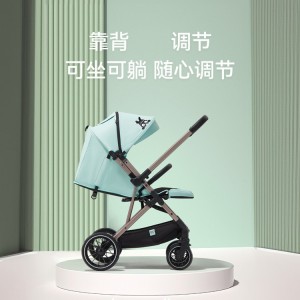 HD小龙哈彼可坐可躺婴儿推车轻便折叠遛娃宝宝手推车EVA轮避震