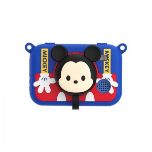 迪士尼 4800W高清双摄学生礼物卡通相机迷你儿童数码相机拍照录像