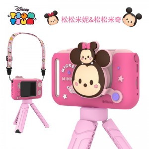 迪士尼 可拍照录像高清迷你相机儿童相机米奇米妮男女孩生日礼物