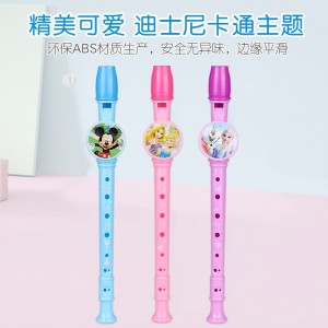 迪士尼笛子喇叭玩具儿童口哨竖笛吹响音乐宝宝幼儿园礼品吹奏乐器