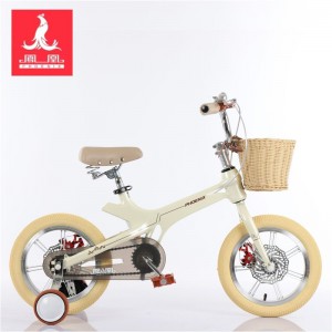 凤凰儿童自行车中大童3-6岁8岁男女孩镁合金带辅助轮单车公主骑行