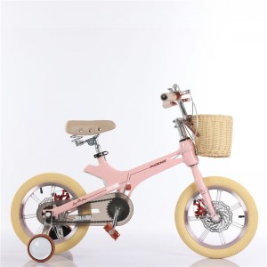 凤凰儿童自行车中大童3-6岁8岁男女孩镁合金带辅助轮单车公主骑行