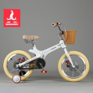 凤凰儿童自行车中大童3-6岁8岁男女孩镁合金带辅助轮单车公主骑行