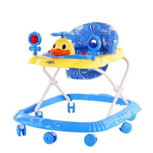 学步车防o型腿儿童学行车音乐婴儿可推可坐宝宝走路防侧翻
