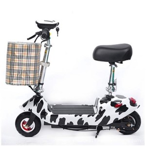 迷你电动车可折叠便携式代步电动滑板车代驾电动车