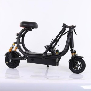 8寸小小小海豚迷你折叠电动滑板车城市代步车