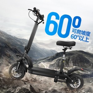 10寸双驱滑板车 亚马力电动车 成人折叠车 代驾电动车 锂电自行车
