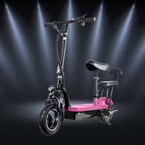 迷你型电动车折叠滑板车铅酸电池轻成人代步车小飞鹰电动滑板车