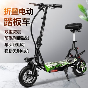 电动滑板车很轻便携折叠代步车迷你小型母子电瓶车成年人上班男女