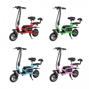 直供锂电滑板车成人迷你便携自行车代步电瓶车小型折叠电动车