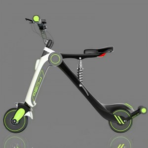 小型折叠电动车两轮成人代步电动车便携式折叠电动