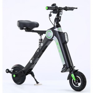 小型折叠电动车两轮成人代步电动车便携式折叠电动