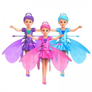 Induction Little Flying Fairy Gesture Sensor Suspended Fairy Aircraft Stall Hot Sale Kids Toy