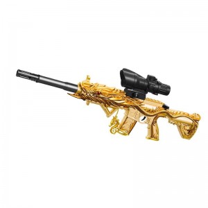 Five-claw Golden Dragon hand-held soft bullet gun assault rifle skin version M416 chicken eating equipment boy toy gun