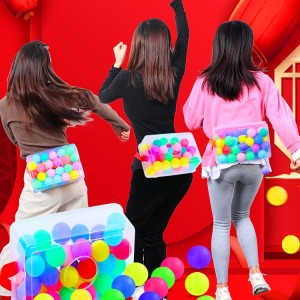 公鸡下蛋抖球盒子团队拓展活动趣味年会团建游戏道具幼儿园户外