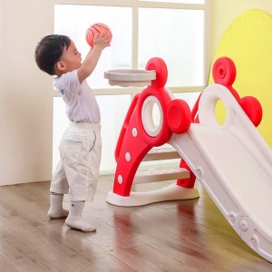 儿童室内外家用带楼梯折叠滑滑梯户外小型幼儿园宝宝小孩滑梯玩具