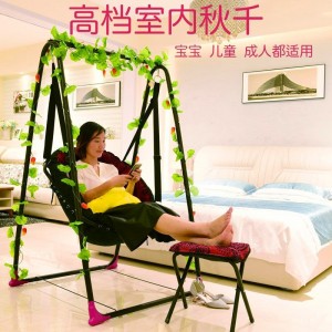 儿童荡秋千室内婴幼儿吊椅成人户外吊床阳台宝宝摇椅家用小孩座椅