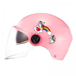 工厂头盔儿童头盔电动车头盔夏季防晒男孩女孩电瓶轻便安全帽