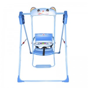 可折叠儿童秋千 带音乐宝宝摇椅室内玩具儿童支架秋千