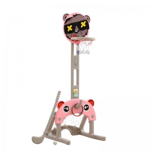 儿童篮球架室内可升降宝宝1-2-3-6周岁男孩家用投篮框架足球玩具