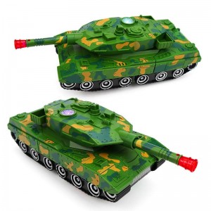 Transformable robot electric model fights against cross-border stalls, children's toys, same universal tank
