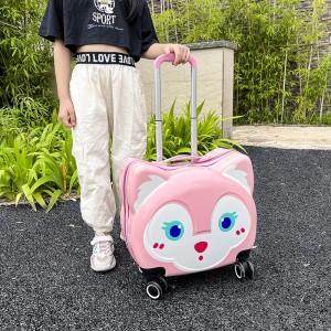 大容量儿童拉杆箱批发印logo玲娜贝尔学生行李箱万向轮卡通旅行箱
