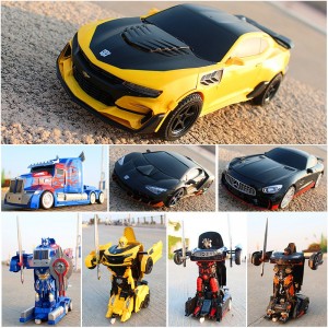 Transformers super large Optimus Prime Hornet remote control car car robot model toy car