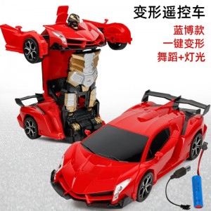 仿真模型手势感应机器人 男孩汽车玩具 儿童可变形遥控车玩具
