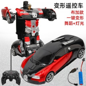 仿真模型手势感应机器人 男孩汽车玩具 儿童可变形遥控车玩具