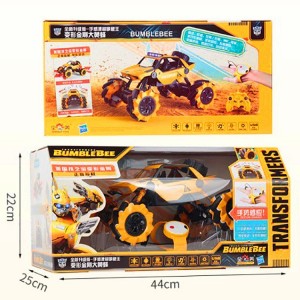 Transformable Bumblebee Transformable Remote Control Car Gesture Sensing Transforming Robot Kids Toy 3-7