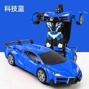 玩具车儿童充电RC电动汽车赛车2.4G遥控车感应变形遥控汽车