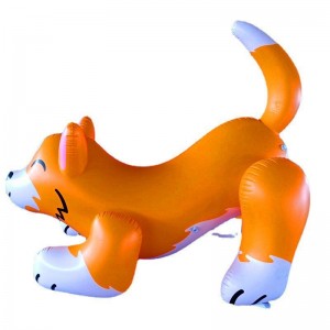 inflatable pvc water spray dog outdoor giant water spray dog mount kids inflatable toy outdoor pvc water spray toy