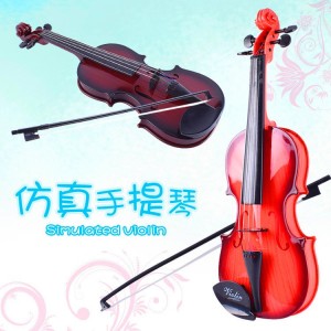 儿童玩具小提琴 真弦的音乐玩具仿真0.56小提琴玩具