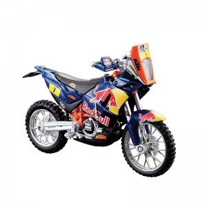 1:18 KTM 450 Rally 红牛摩托车模型送礼男孩摩托车玩具