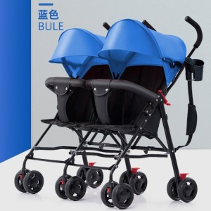 双胞胎婴儿推车超轻便双人折叠伞车二胎婴儿车大小宝龙凤胎手推车